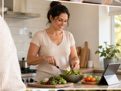 BridgeWell nutrition pillar — Protein-first, GLP-1-aware eating